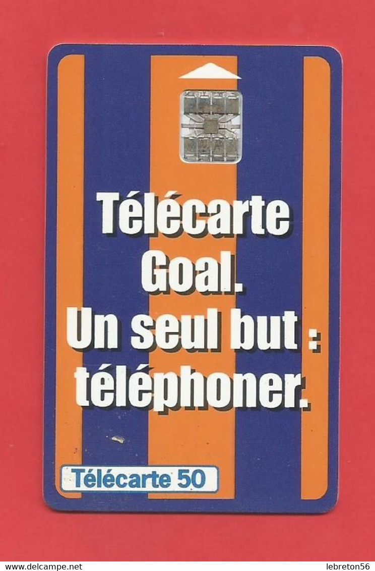 TELECARTE 50 U TIRAGE 1000 000 EX. La Française Des Jeux-- GOAL ---- X 2 Scan - Jeux