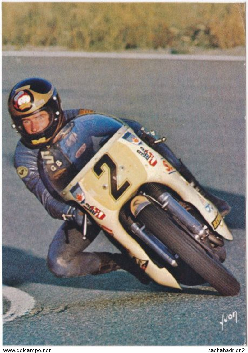 Gf. Barry SHENNE Sur Suzuki 750 - Motos