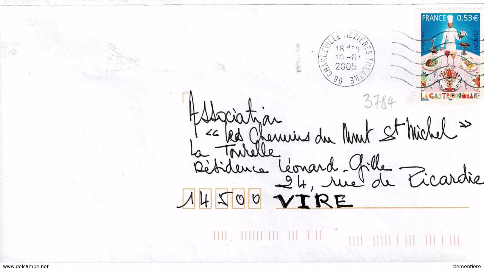 TP N° 3784 Seul Sur Enveloppe De Charleville Mézières - 1961-....