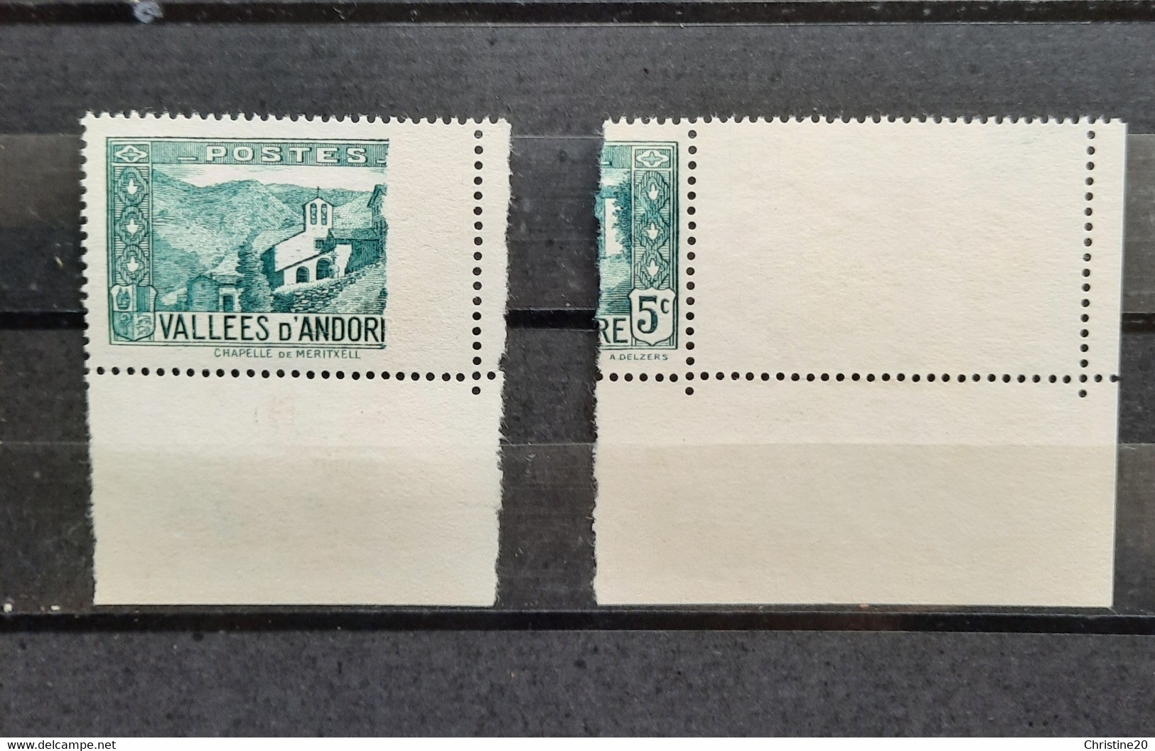 Andorre(French Andorra) N°27 (*) L'un Des Plus Beaux Exemplaire Des 5 Pièces Connues TB RARE - Unused Stamps