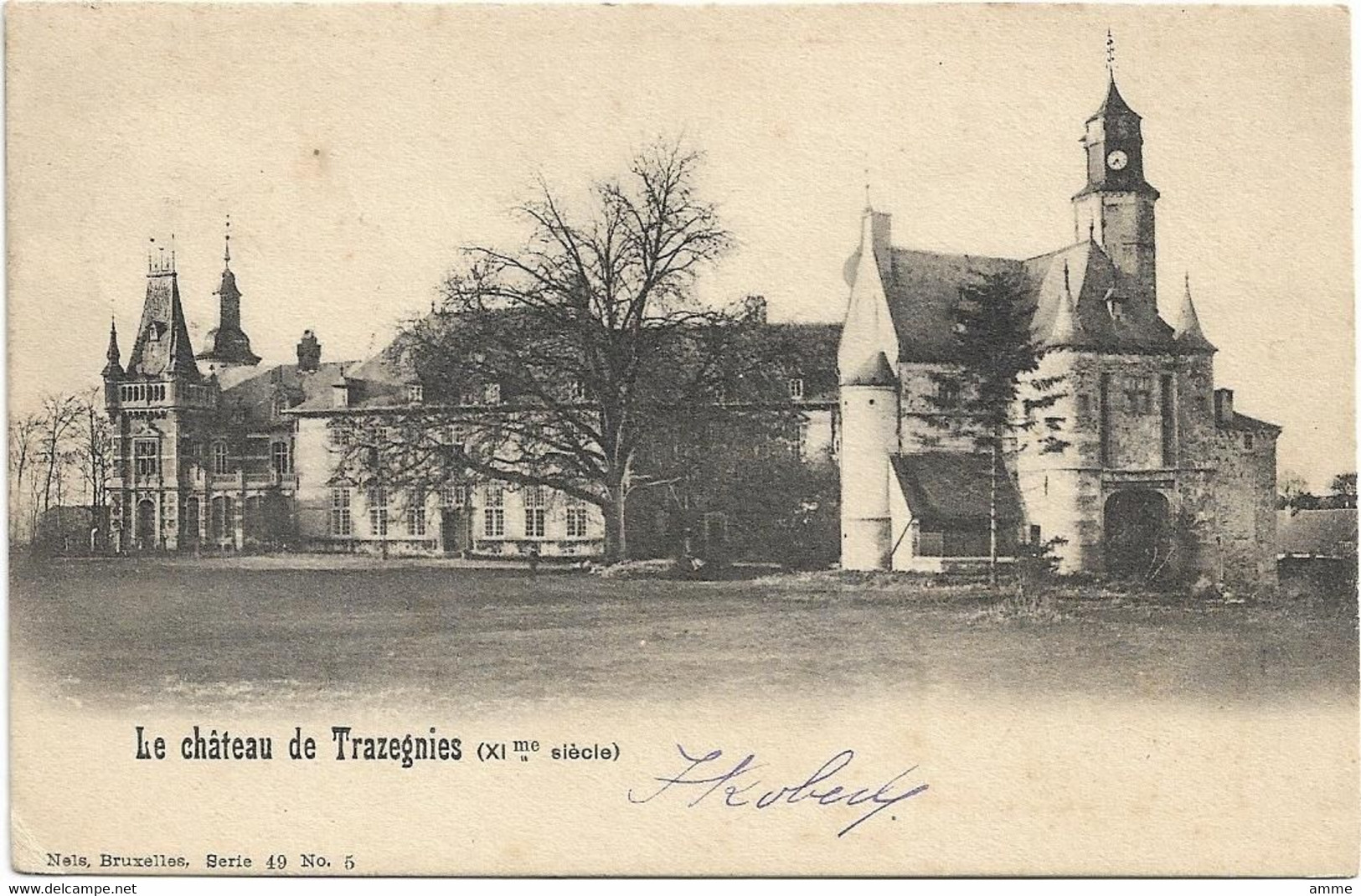 Trazegnies   *  Le Chateau De Trazegnies (XIme Siècle)  (Nels,49/05) - Courcelles