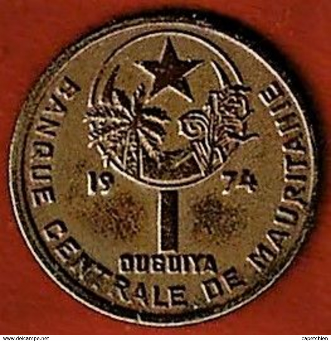 MAURITANIE / 1 OUGUIYA / 1974 - Mauritania