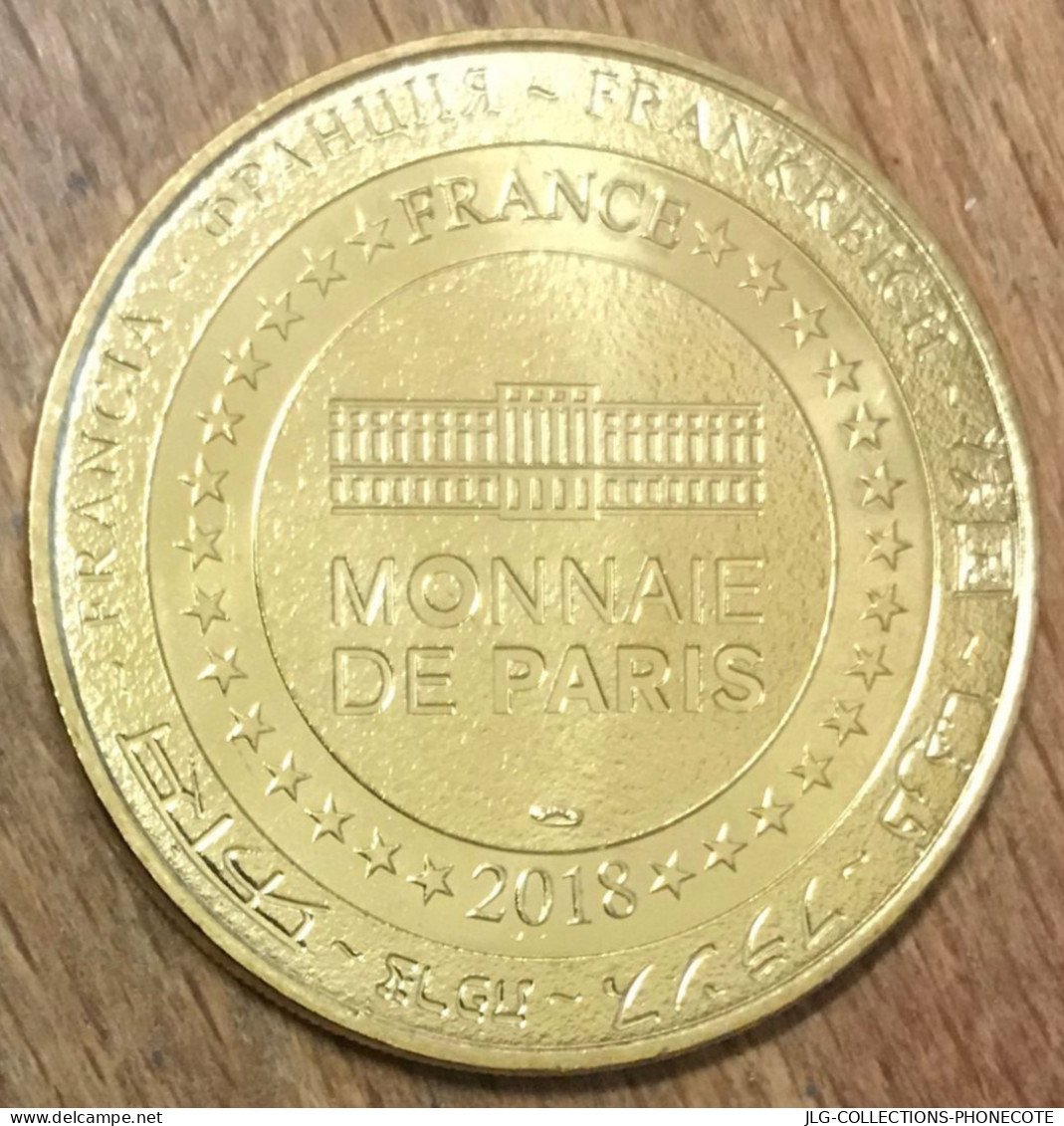 02 CHÂTEAU FORT DE GUISE MDP 2018 MÉDAILLE SOUVENIR MONNAIE DE PARIS JETON TOURISTIQUE TOKENS MEDALS COINS - 2018