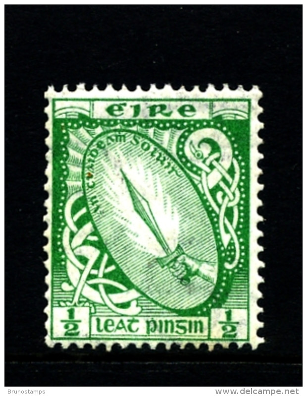 IRELAND/EIRE - 1923  1/2 D. SWORD  SE WMK MINT  SG 71 - Neufs