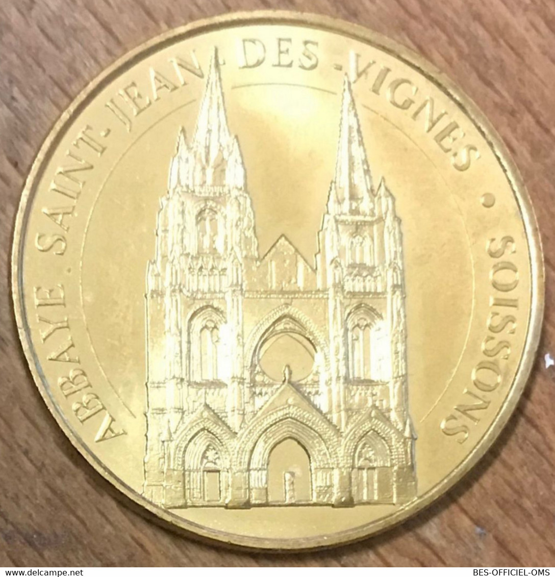 02 SOISSONS ABBAYE SAINT-JEAN DES VIGNES MDP 2018 MÉDAILLE MONNAIE DE PARIS JETON TOURISTIQUE TOKENS MEDALS COINS - 2018