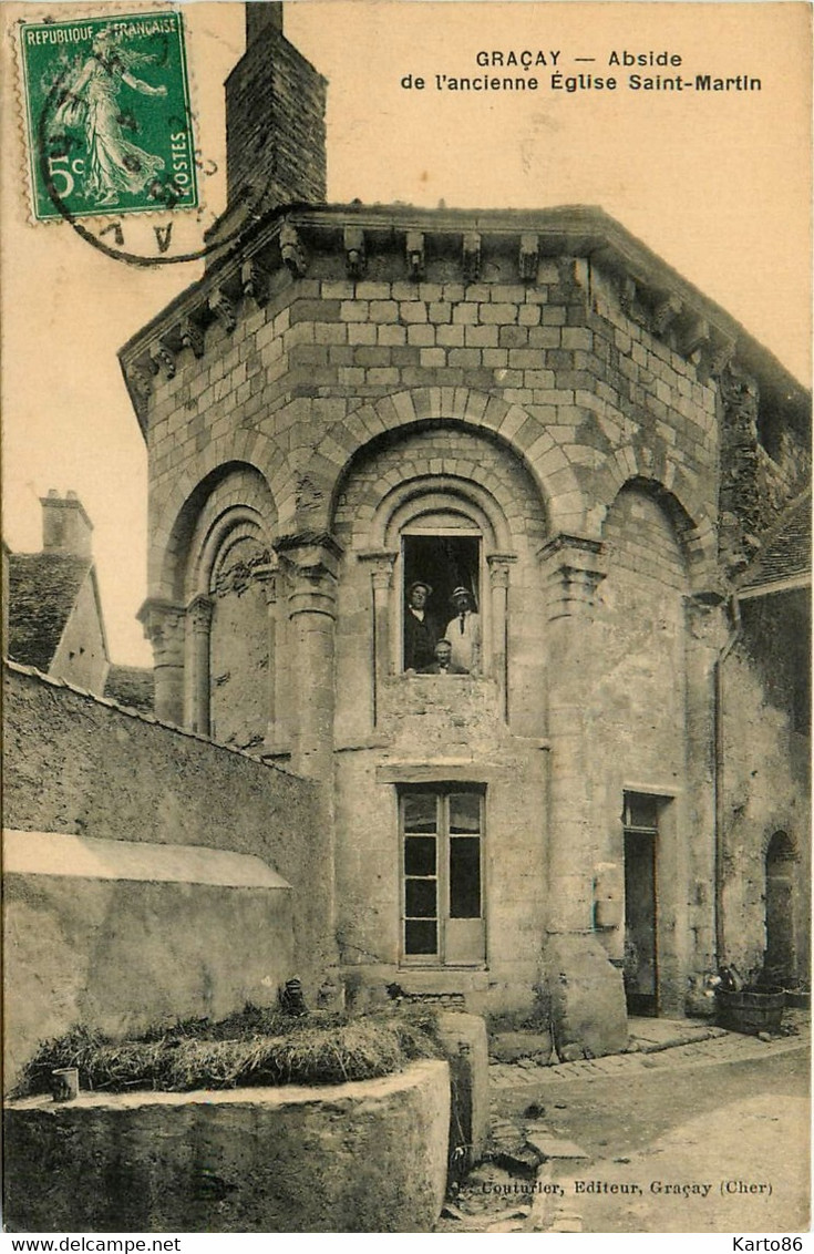 Graçay * Abside De L'ancienne église St Martin - Graçay