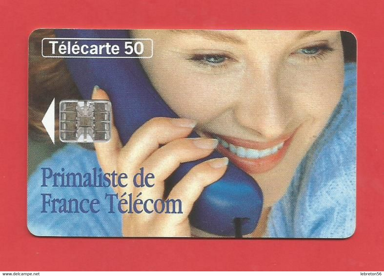 TELECARTE 50 U TIRAGE 1000 000 EX. France Télécom Prismaliste --- X 2 Scan - Téléphones