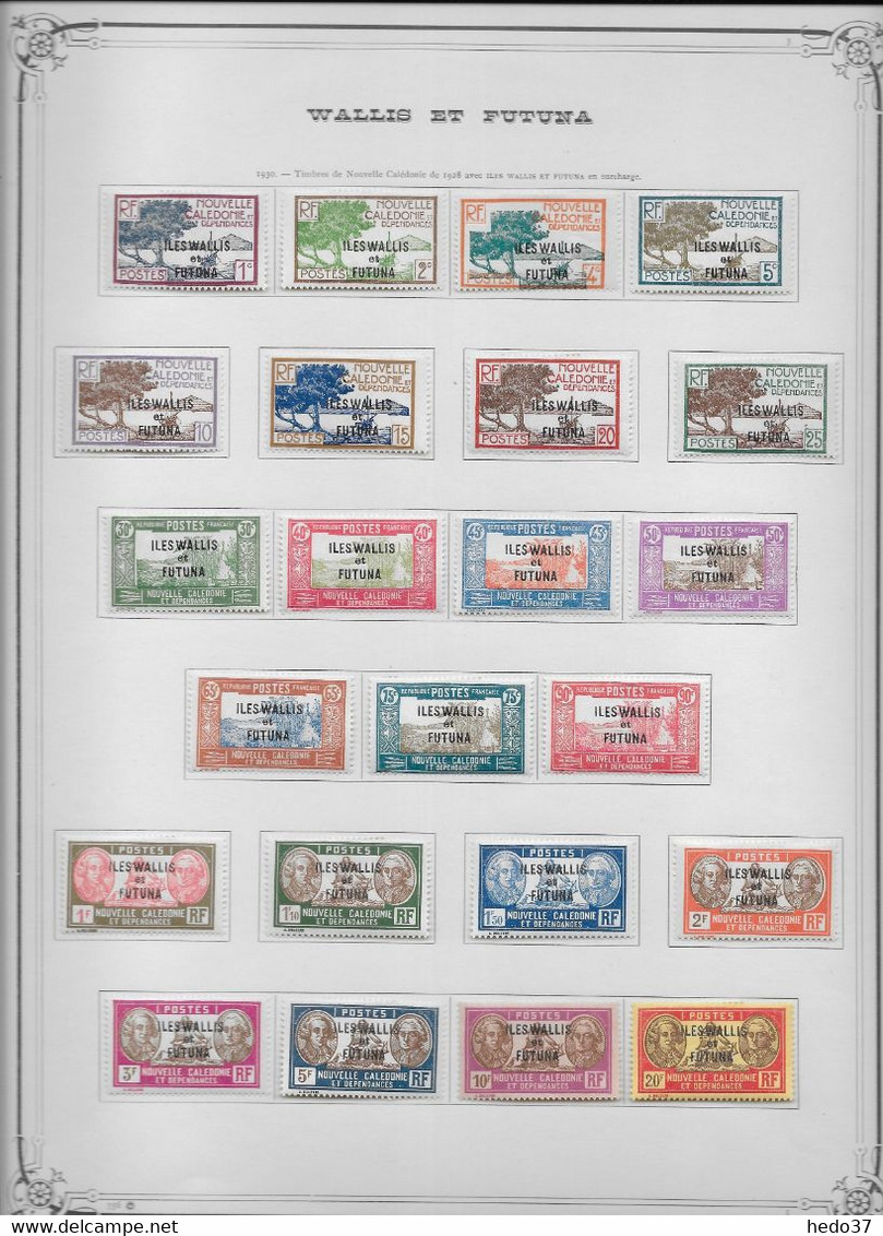 Wallis Et Futuna - Collection Vendue Page Par Page - Neufs * Avec Charnière - TB - Unused Stamps
