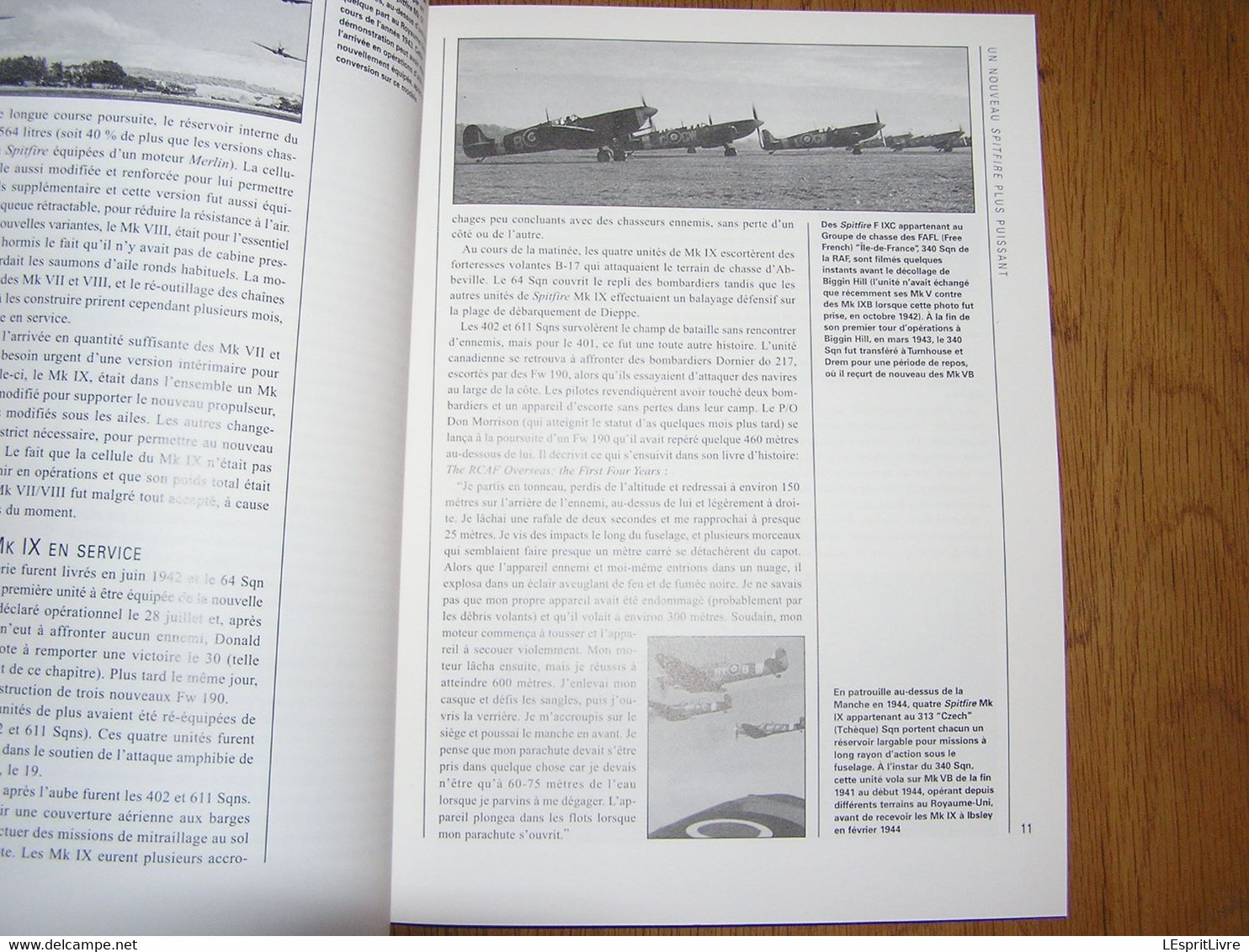 LES COMBATS DU CIEL Les Derniers Modèles De Spitfire 1942 1945  Royal Air Force RAF Aviation Avion Guerre 1940 1945 - Avión