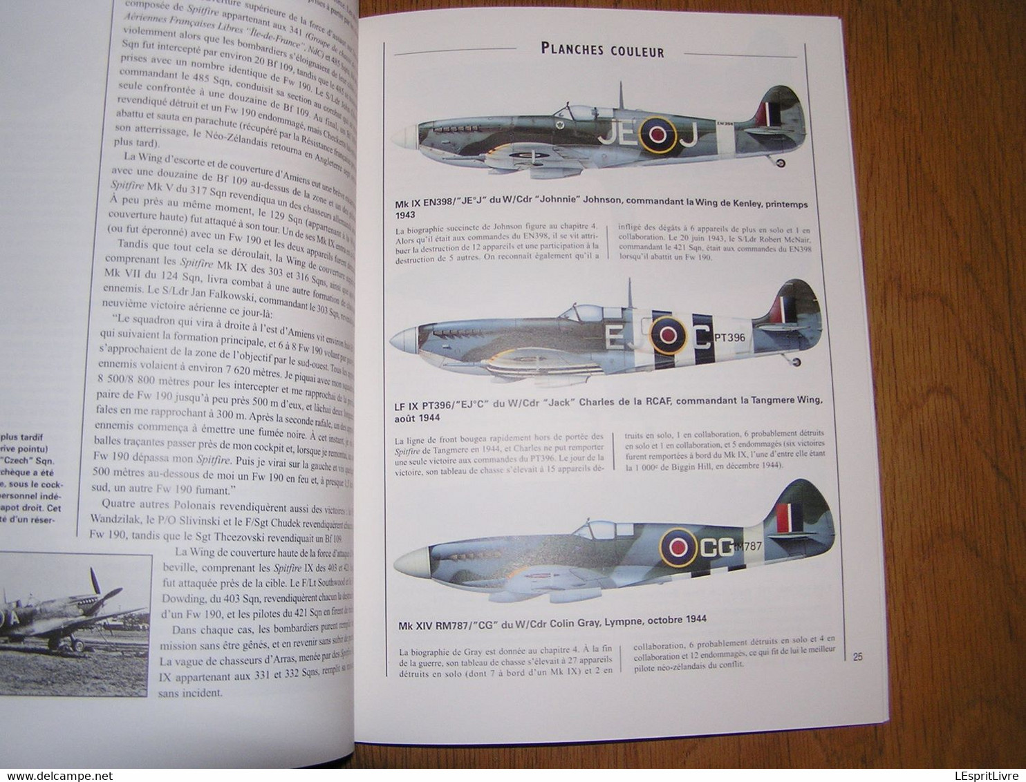 LES COMBATS DU CIEL Les Derniers Modèles de Spitfire 1942 1945  Royal Air Force RAF Aviation Avion Guerre 1940 1945