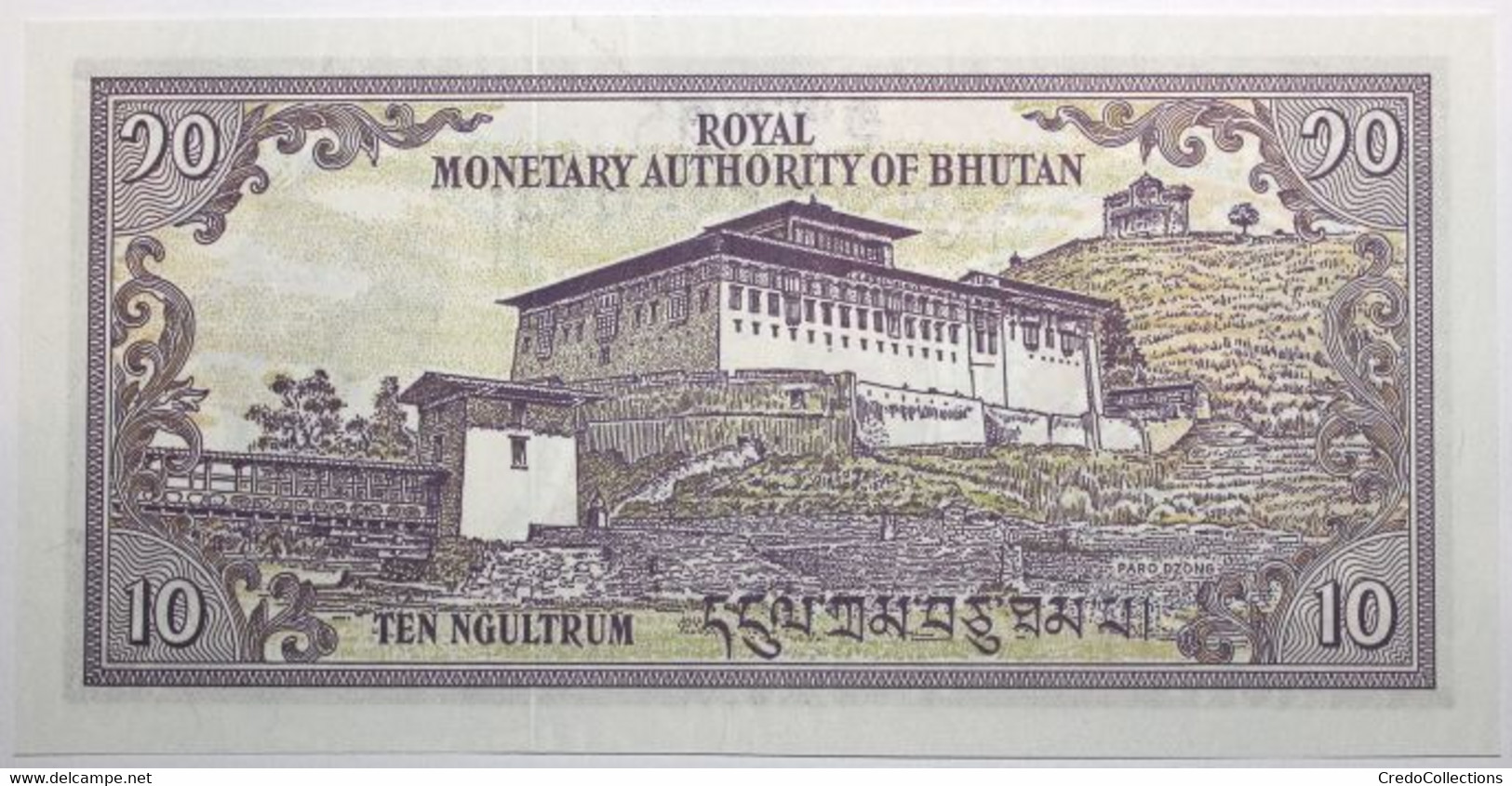 Bhoutan - 10 Ngultrum - 1992 - PICK 15b - NEUF - Bhutan