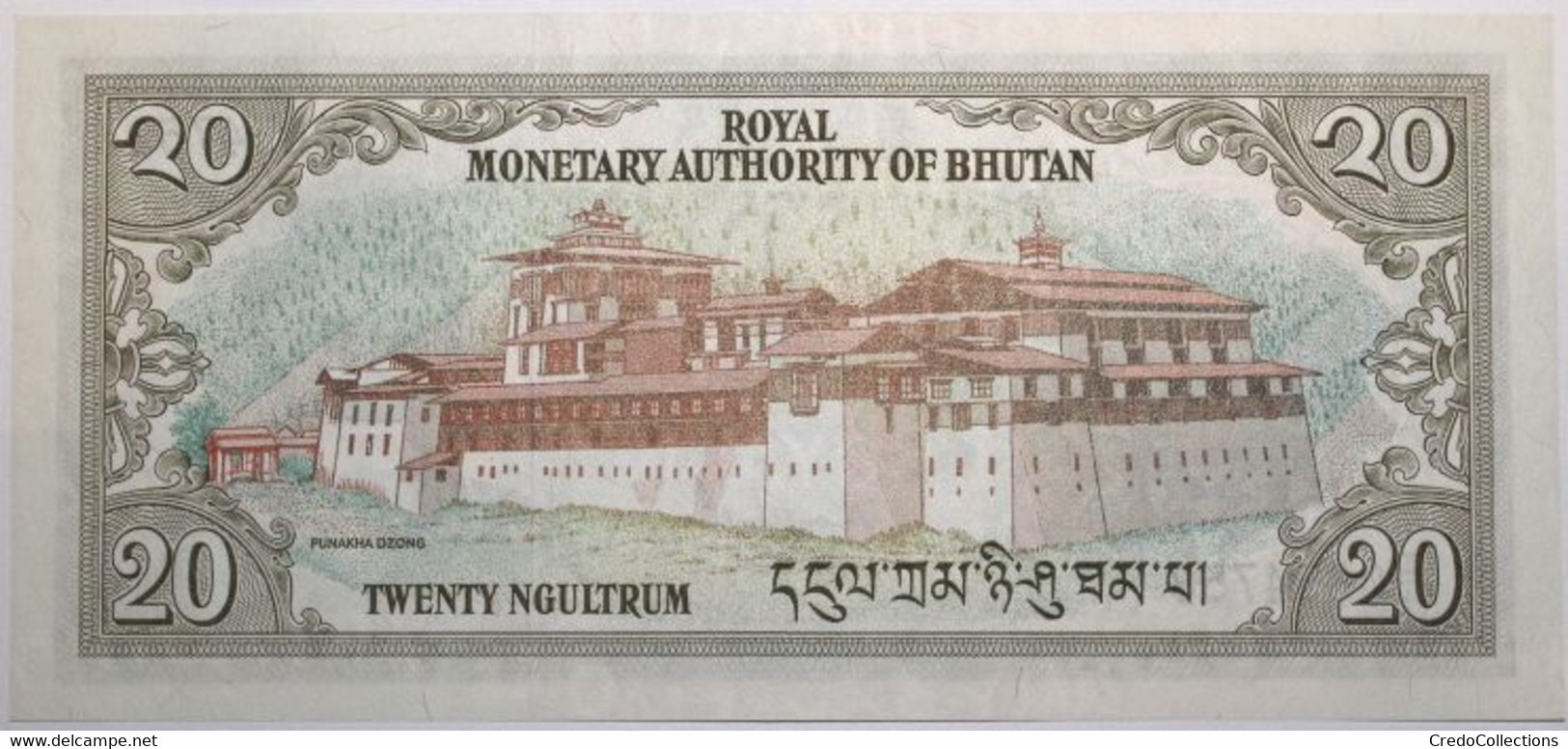 Bhoutan - 20 Ngultrum - 1986 - PICK 16a - NEUF - Bhutan