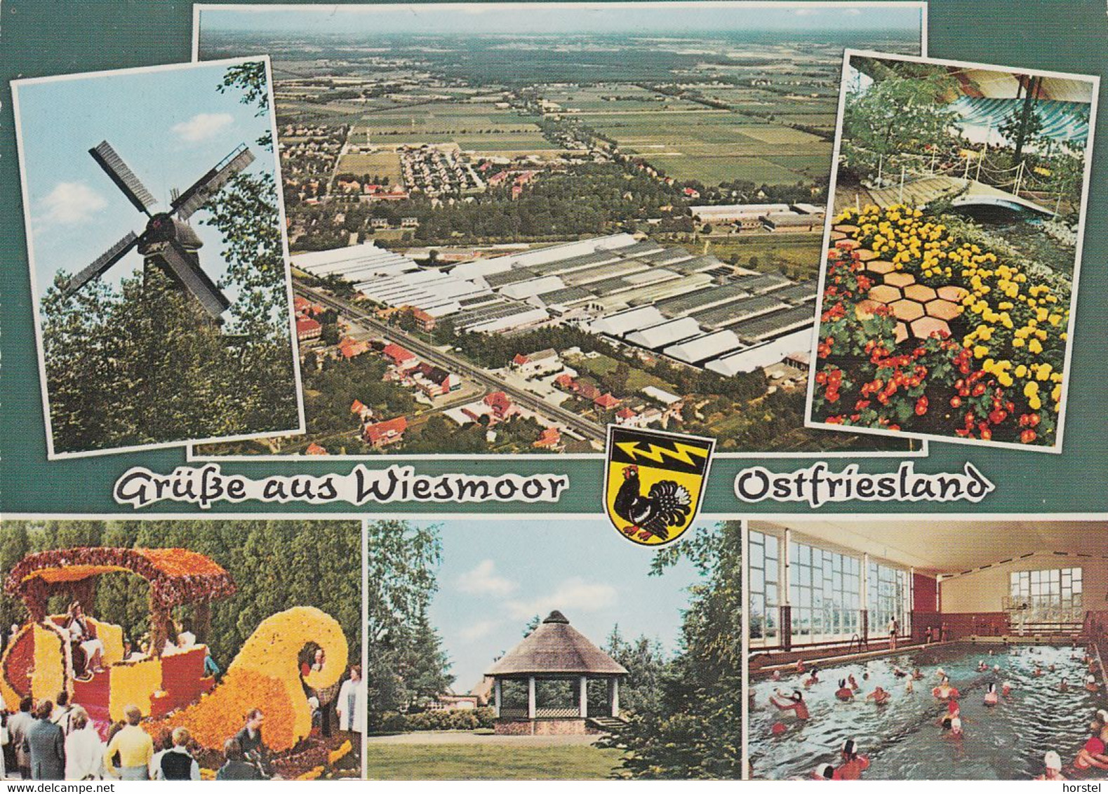 D-26639 Wiesmoor - Ostfriesland - Ansichten - Blumen - Mühle - Schwimmbad - Wiesmoor