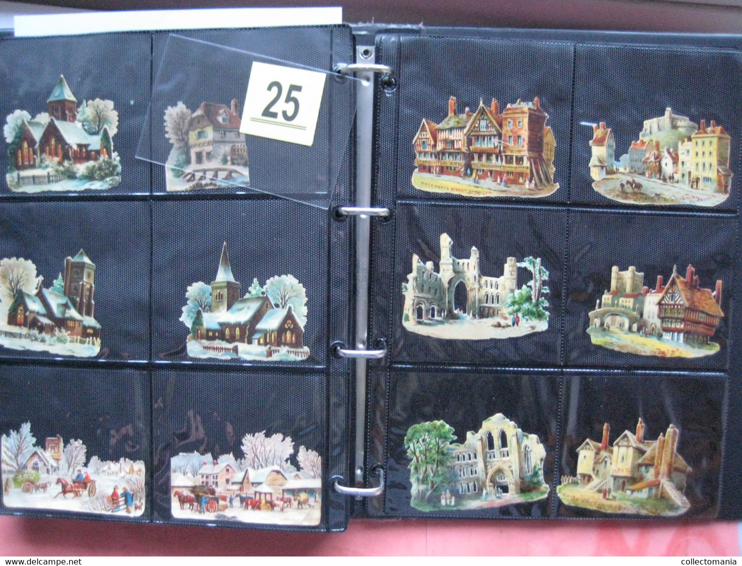 anno 1890 (count yourself ) SCRAPS_MAP14_occupations & buildings GLANS BILDER VG collection découpis, Oblaten, die cut,