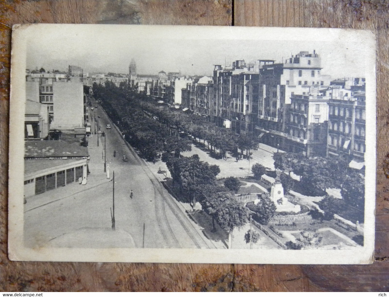 CPA TUNISIE - TUNIS - Avenue Jules Ferry Et Avenue De France - Tunesië