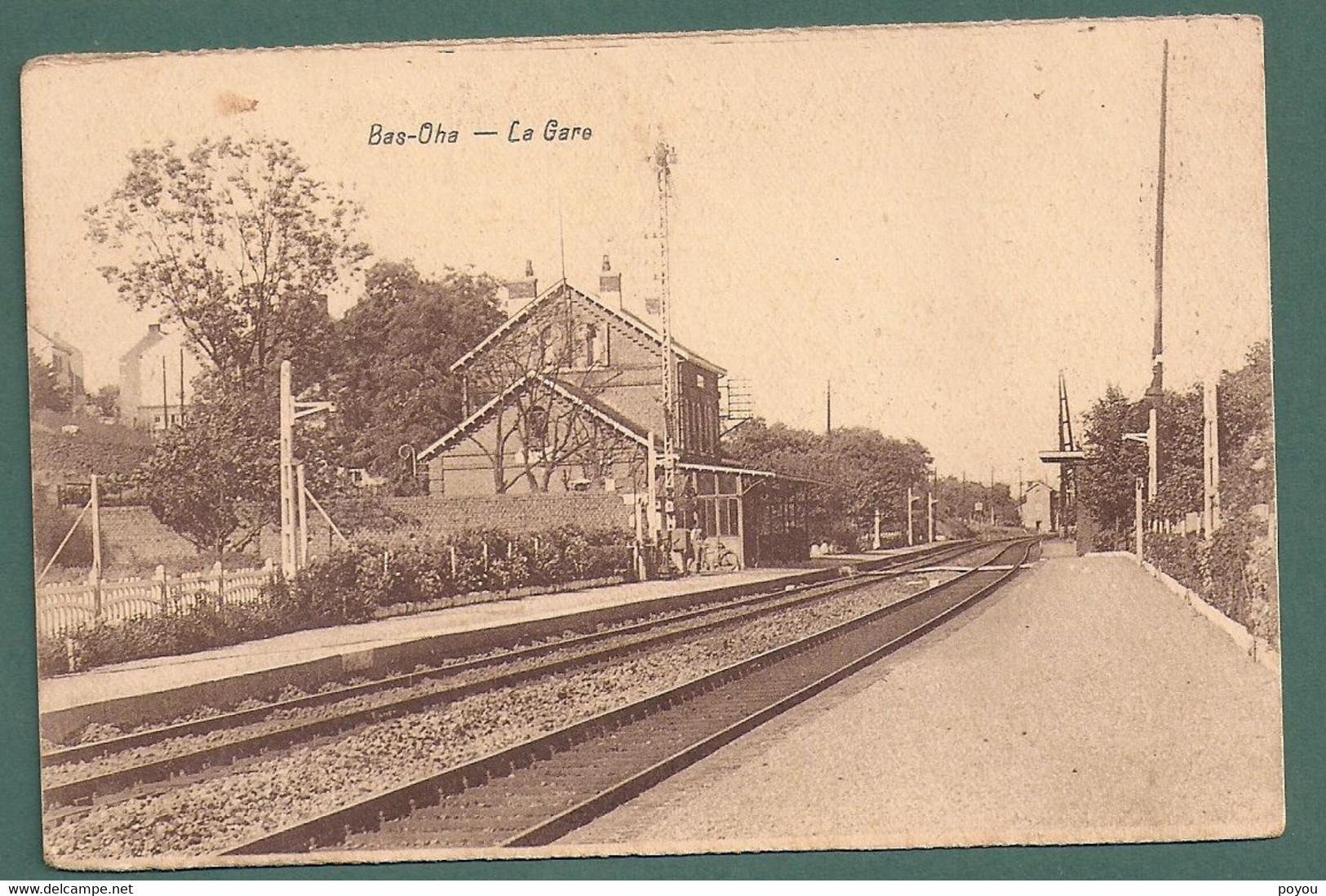 BAS -OHA -  La Gare Statie Station -2 Scans - Wanze