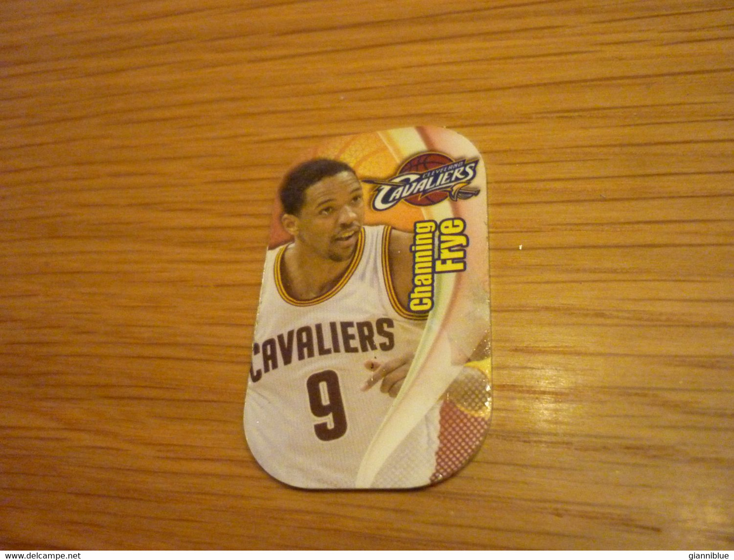 Channing Frye Cleveland Cavaliers American USA US American NBA Basketball Stars 2017 Greek Metal Tag - Autres & Non Classés