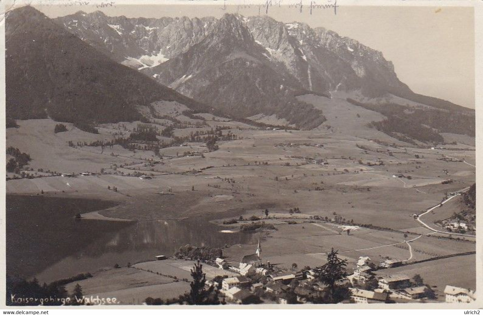 AK Kaisergebirge Walchsee - 1930 (52510) - Kufstein