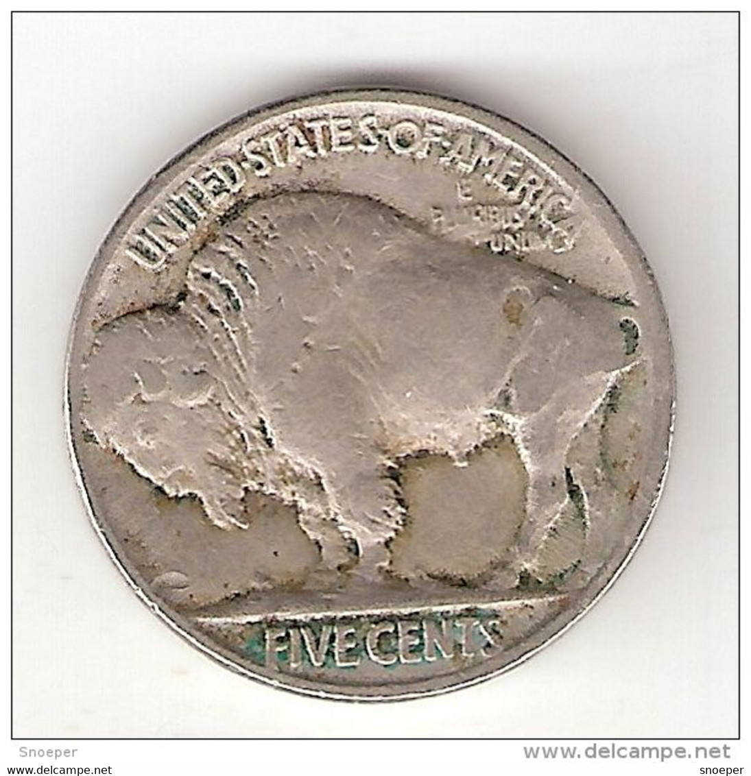 *usa  5 Cents   1920 Km 134  Vf - 1913-1938: Buffalo