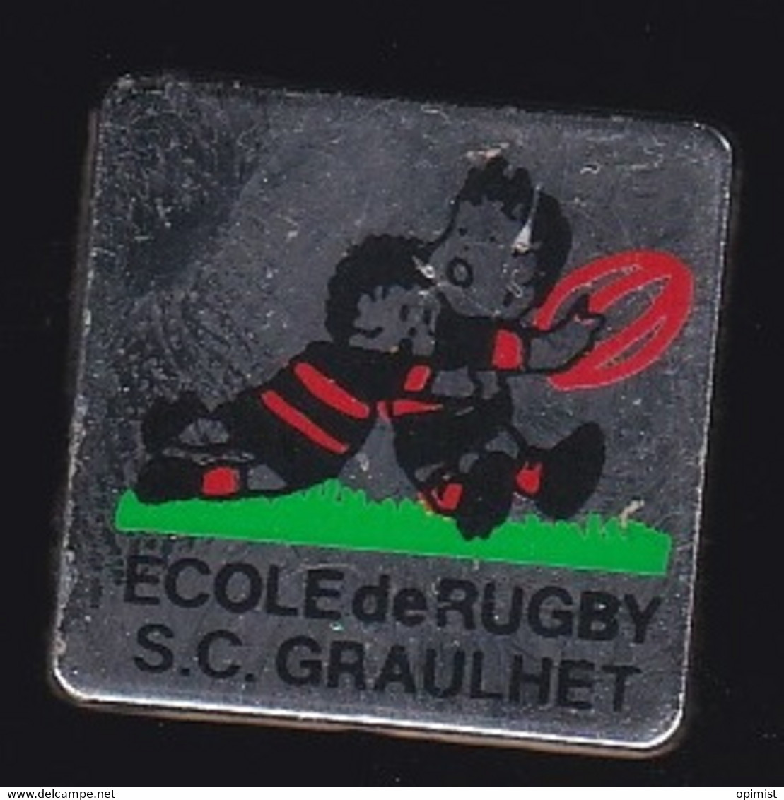 68016- Pin's.Le Sporting Club Graulhetois, Ou SC Graulhet, Est Un Club De Rugby à XV - Rugby