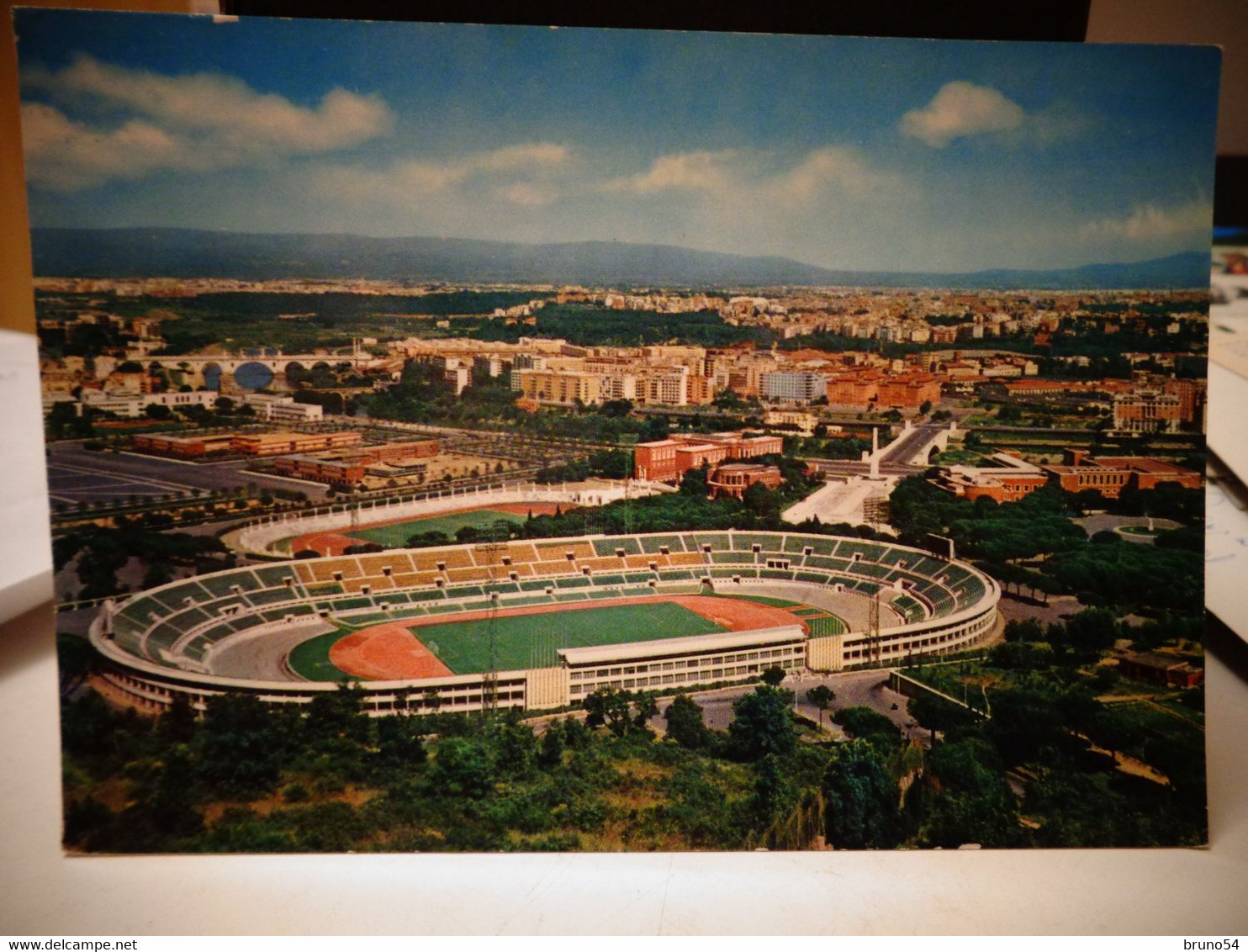 Cartolina  Roma Stadio Olimpico E Foro Italico 1964 - Stadia & Sportstructuren