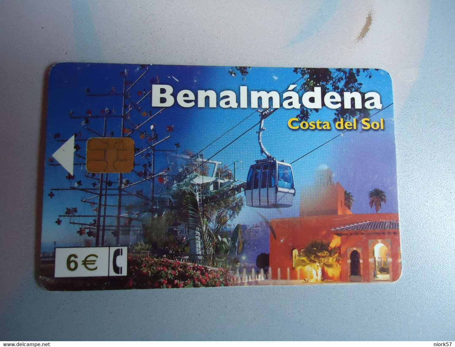 SPAIN  USED  CARDS  TELLEFERIC BENALMADENA TIR 180.000 - Other & Unclassified