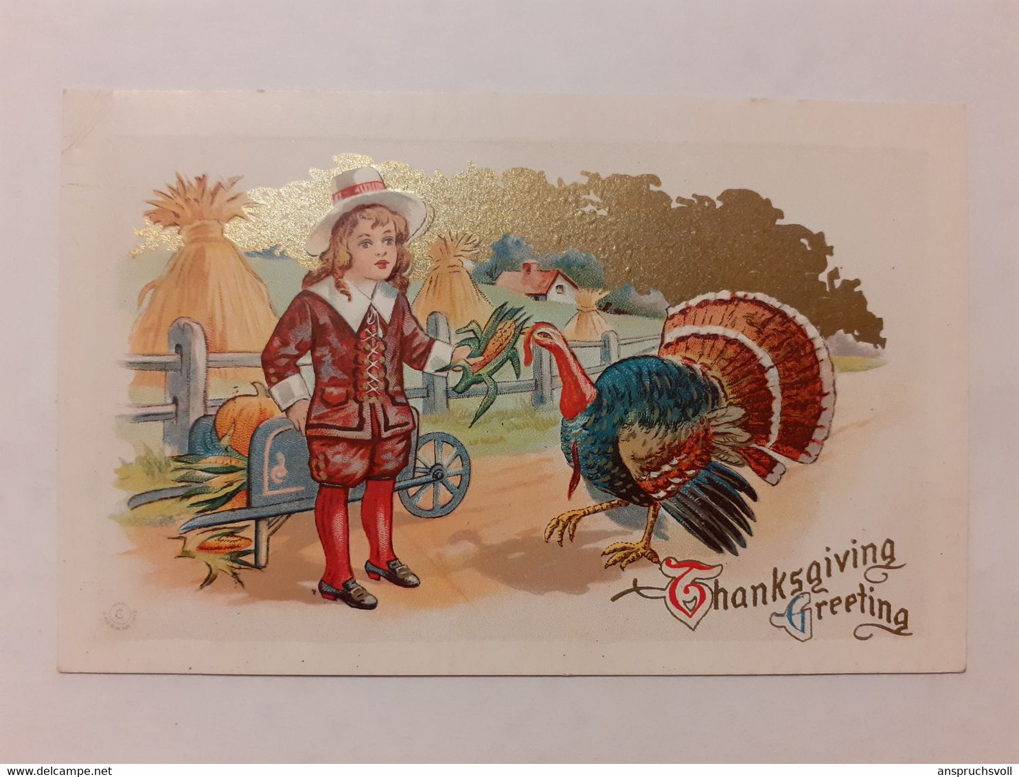 CPA - THANKSGIVING - Giorno Del Ringraziamento