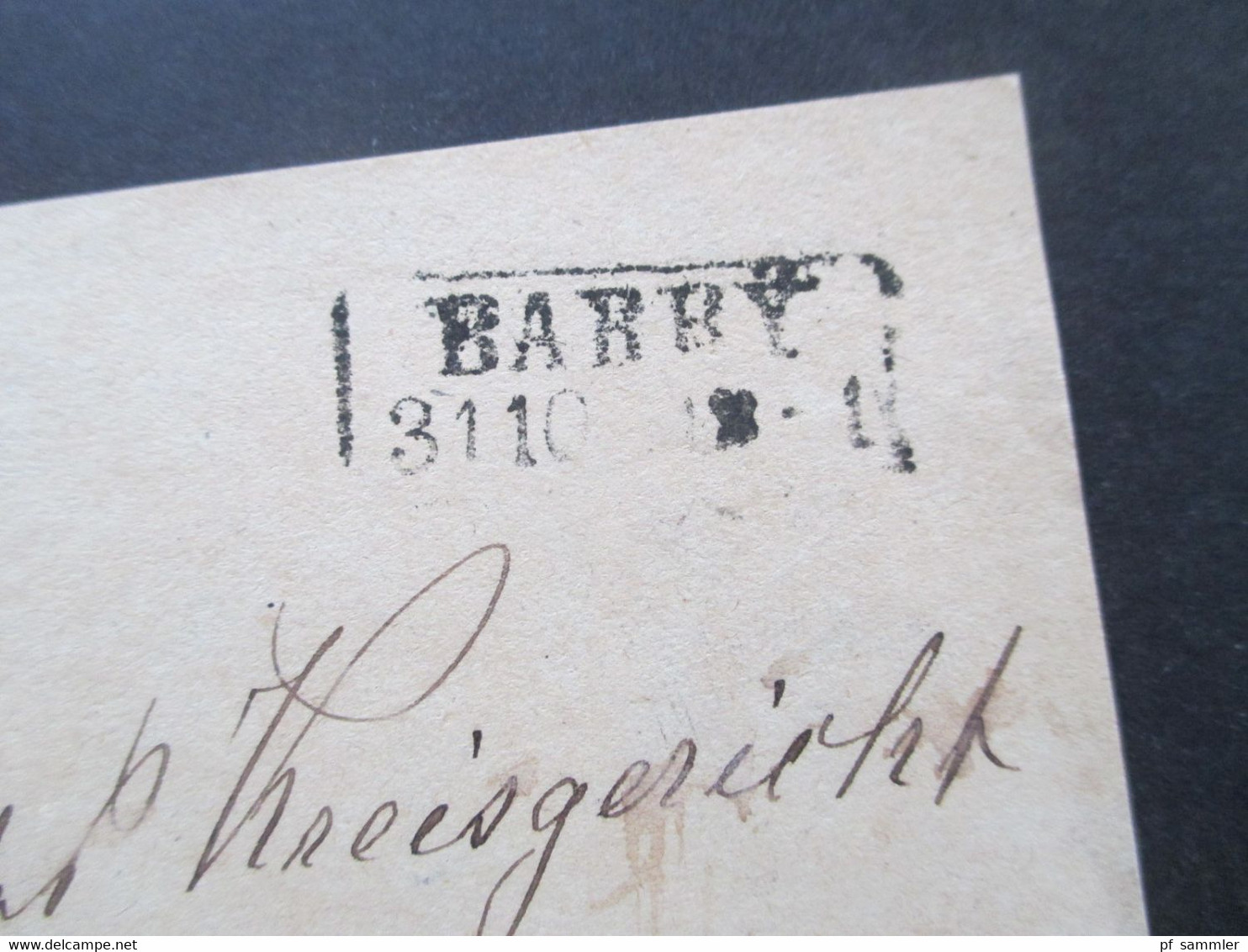 Altdeutschland NDP 1870 Michel Nr. 16 EF Mit 2x Stempel Ra2 Barby Auf Briefvorderseite (VS) Frey! Nach Calbe - Lettres & Documents