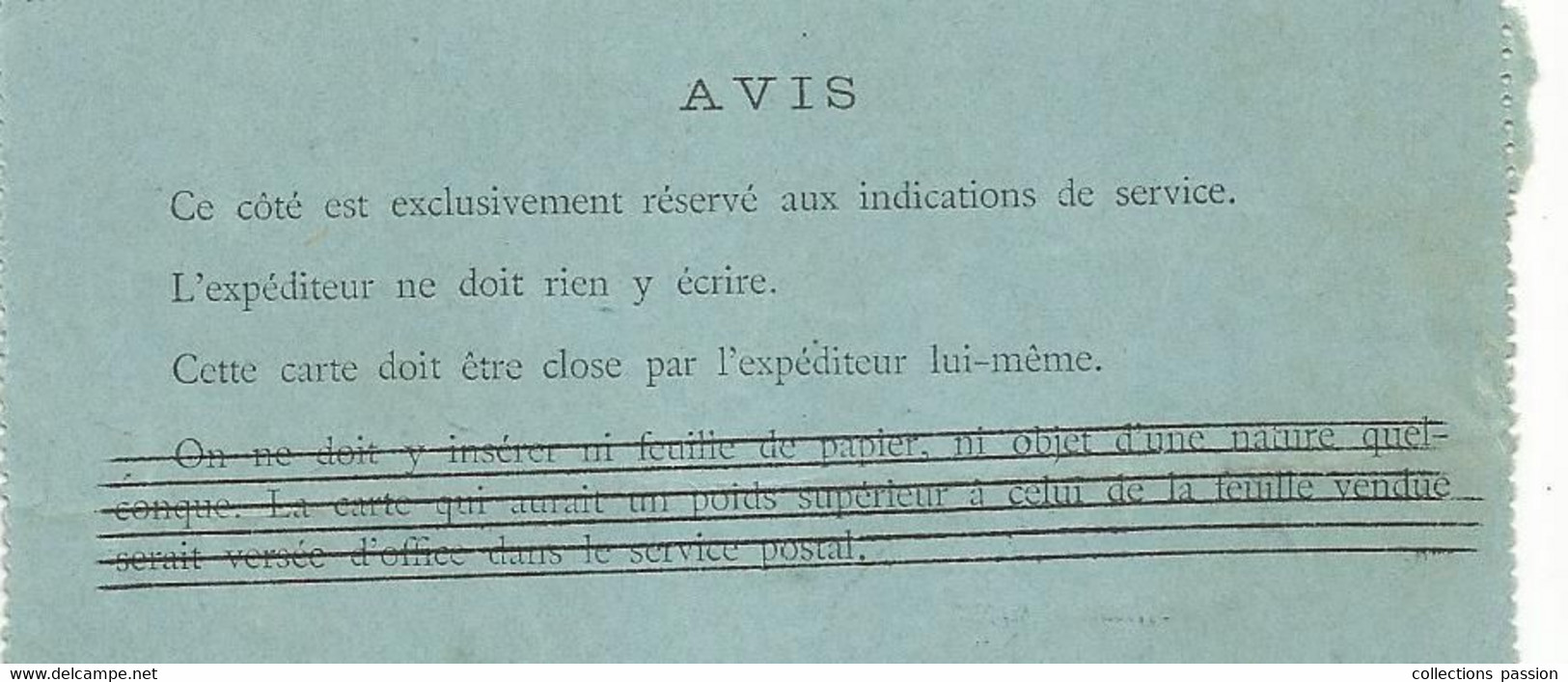 Entier Postal,  Carte Pneumatique Fermée , PARIS ,1898 - Pneumatiques