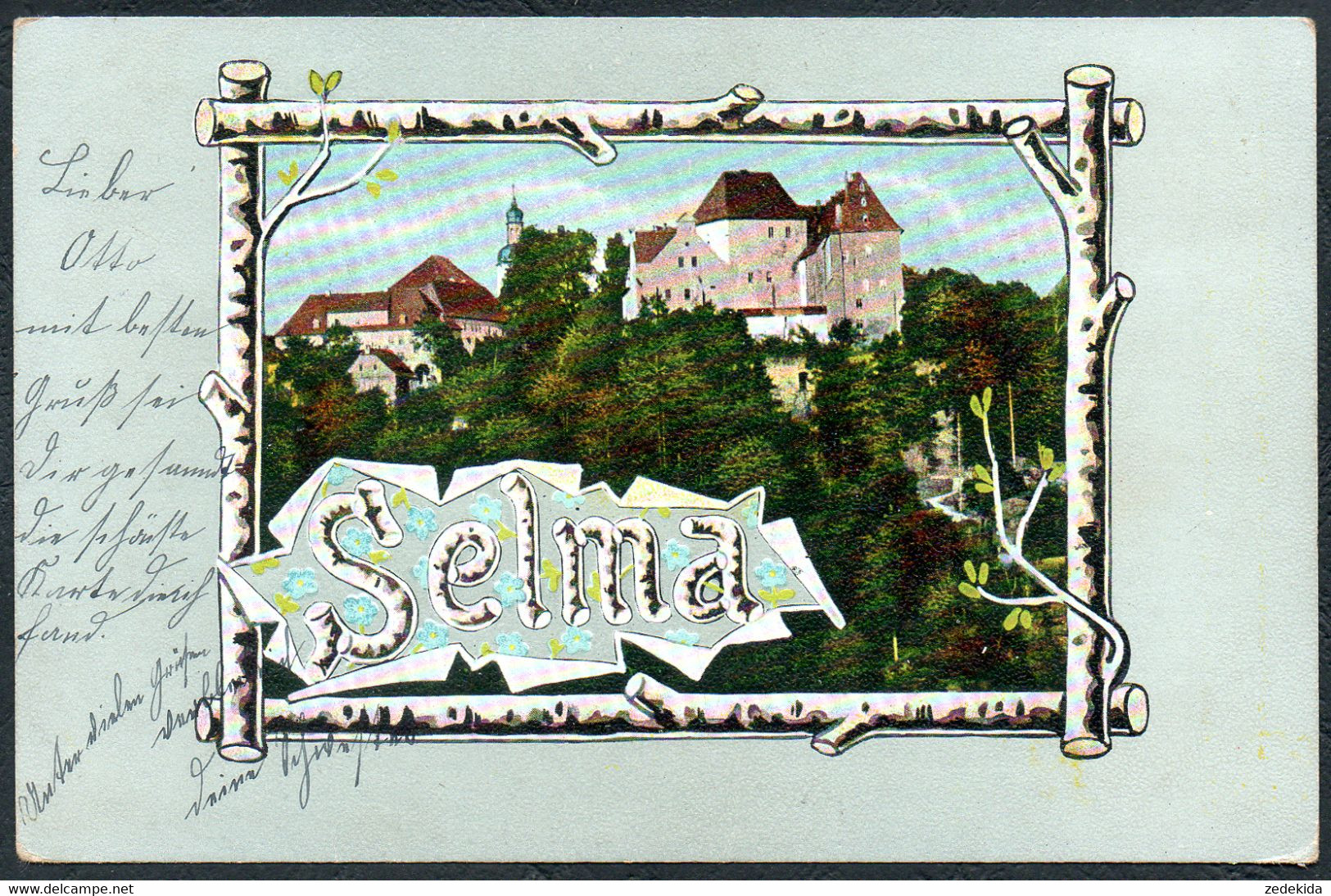 E3285 - Selma Burg - Verlag Edgar Schmidt - Werdau