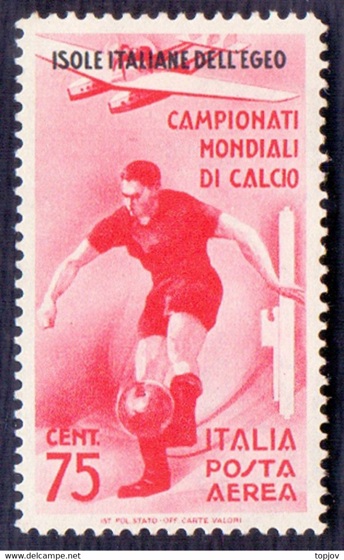 ITALIA - EGEO - FOOTBALLER - *MLH - 1934 - 1934 – Italia