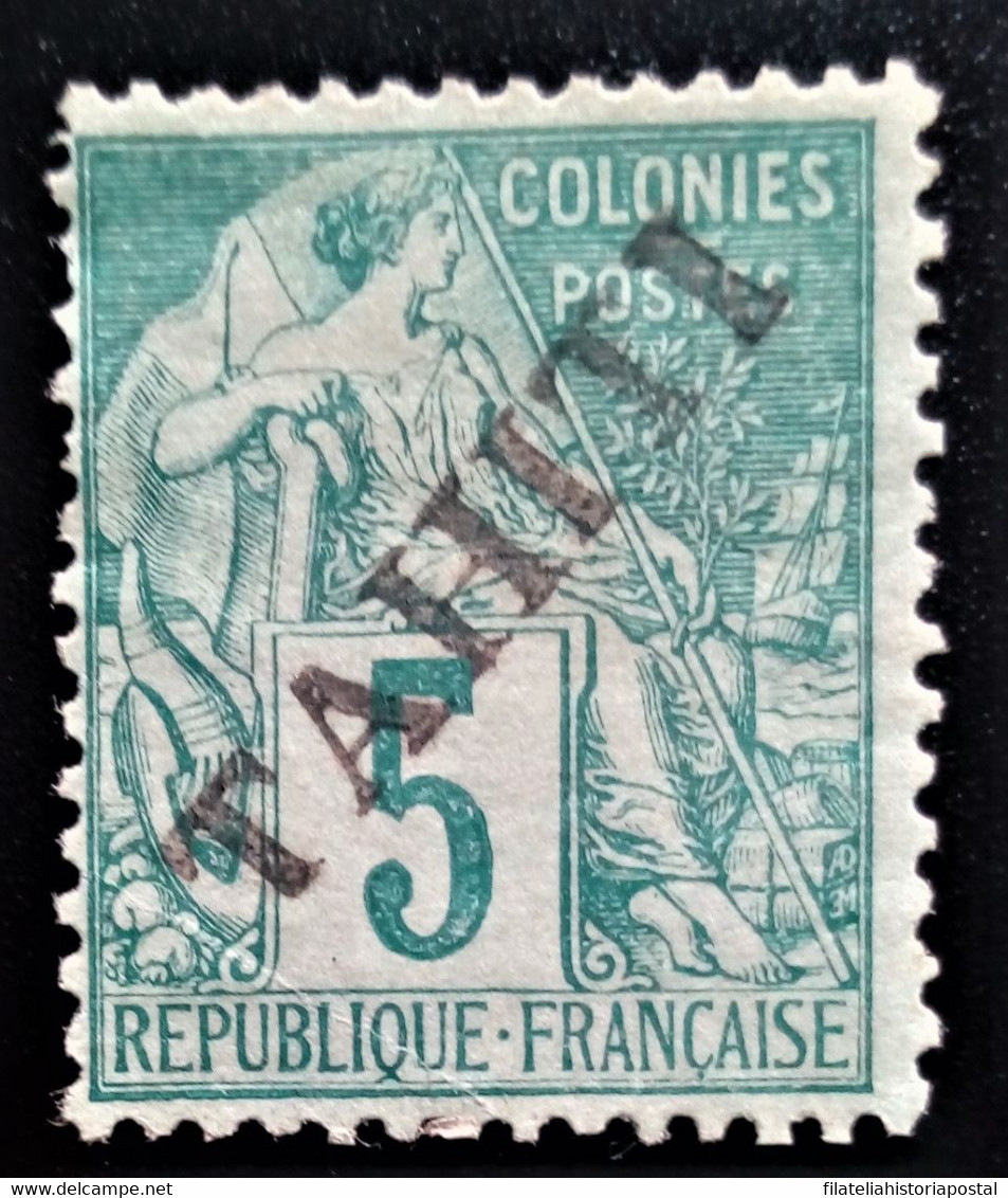 89 TAHITI FRENCH COLONY COLONIE FRANÇAISE YVERT 10 - Ungebraucht