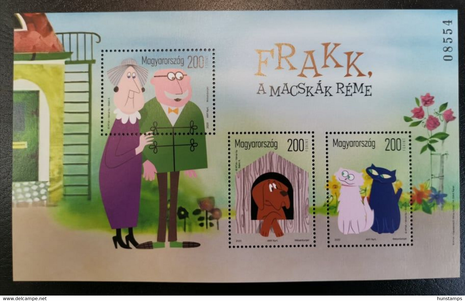 Hungary 2020. Folk Tales / Fable: Frakk Animals, Cats And Dogs Sheet MNH (**) - Autres & Non Classés