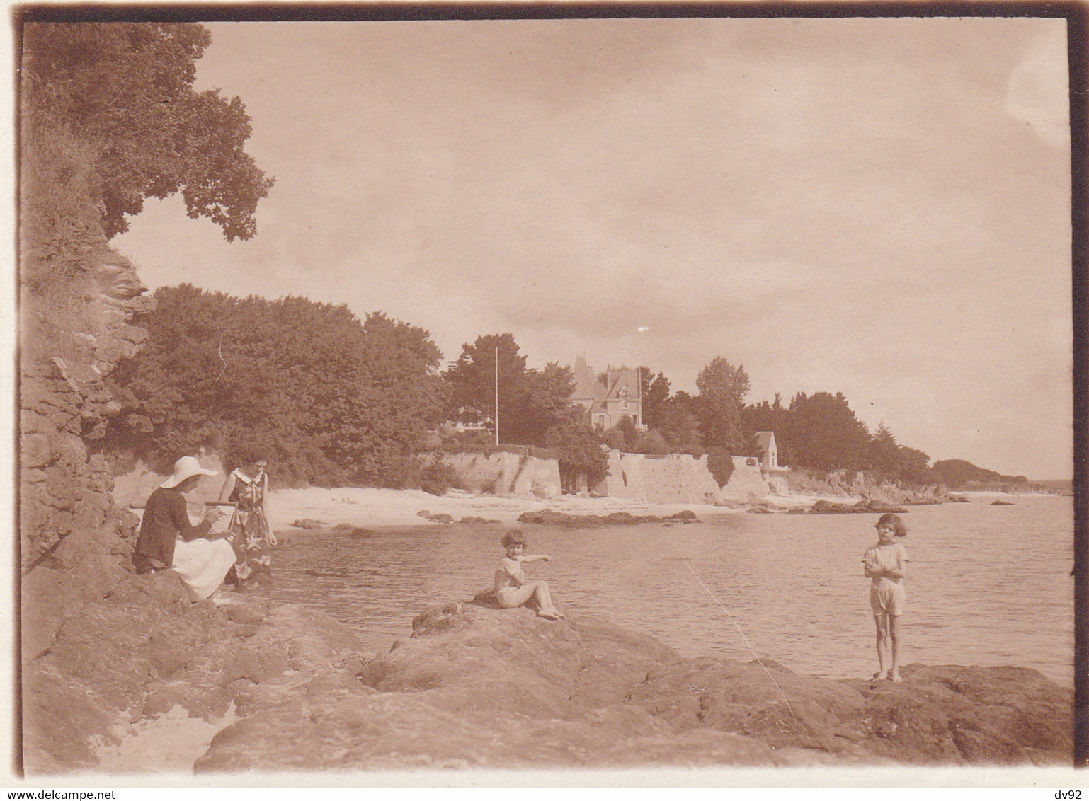 FINISTERE BEG MEIL CRIQUE 1931 - Places