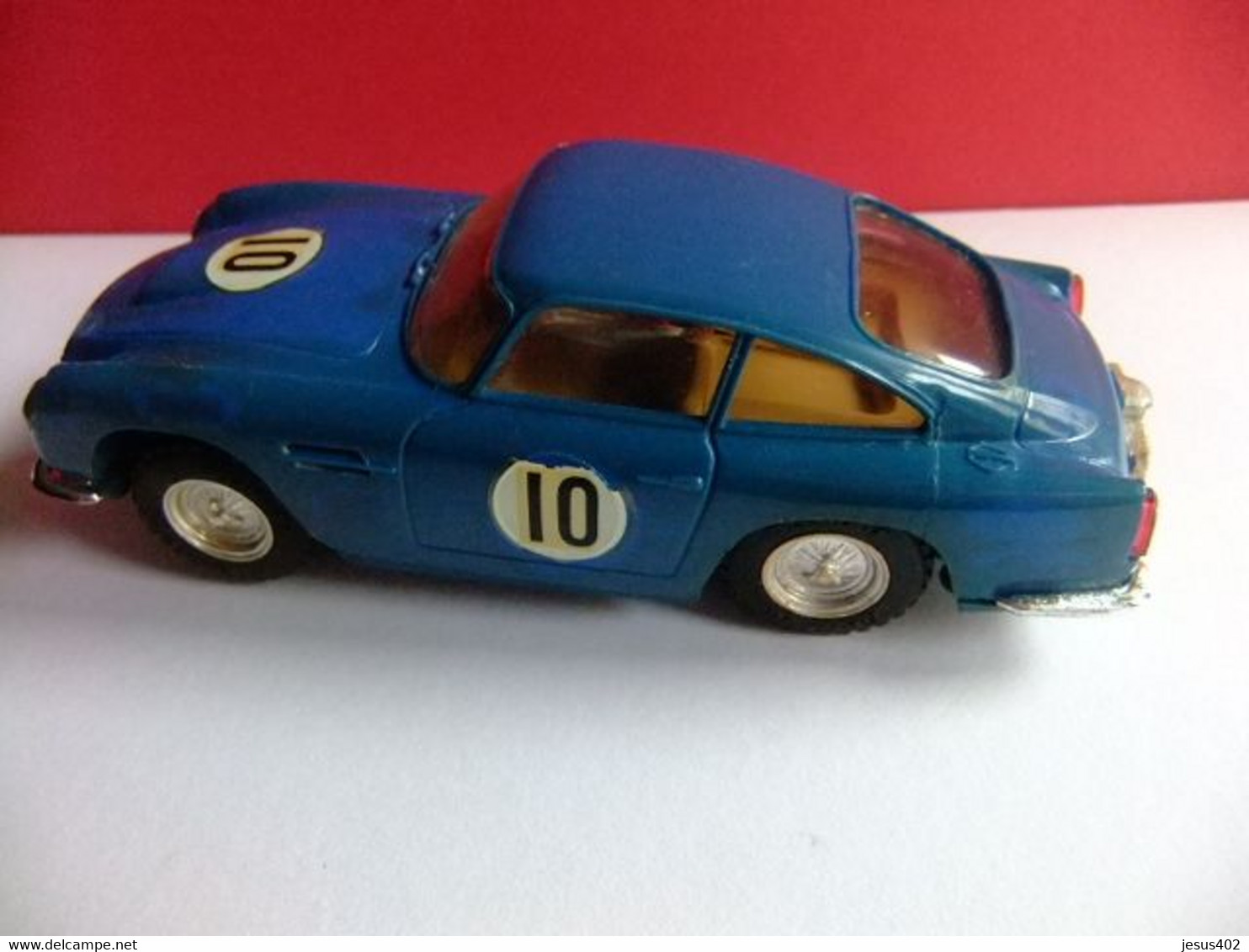 SCALEXTRIC Triang ASTON MARTIN DB 4 GT MM / C 68 Azul # 10 Made In England - Circuits Automobiles