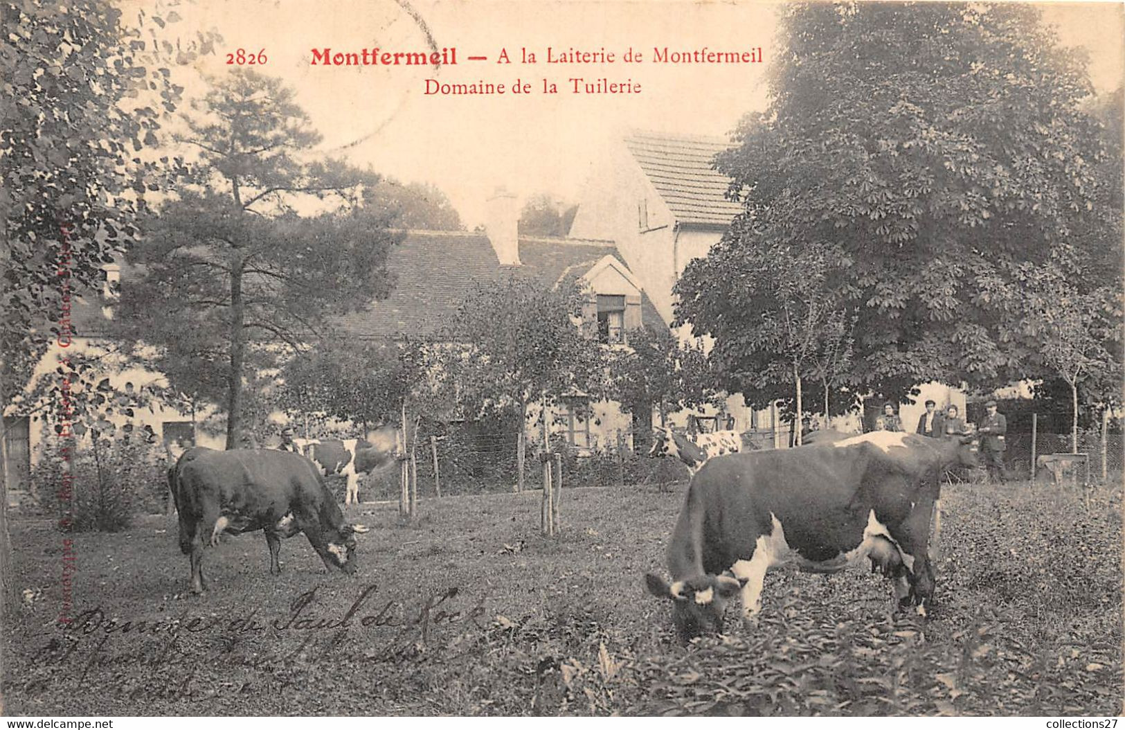 93-MONTFERMEIL- A LA LAITERIE DE MONTFERMEIL, DOMAINE DE LA TUILERIE - Montfermeil
