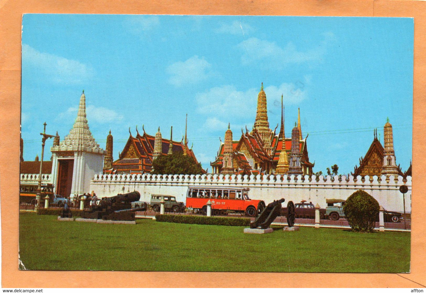 Bangkok Thailand Old Postcard Mailed - Thaïlande