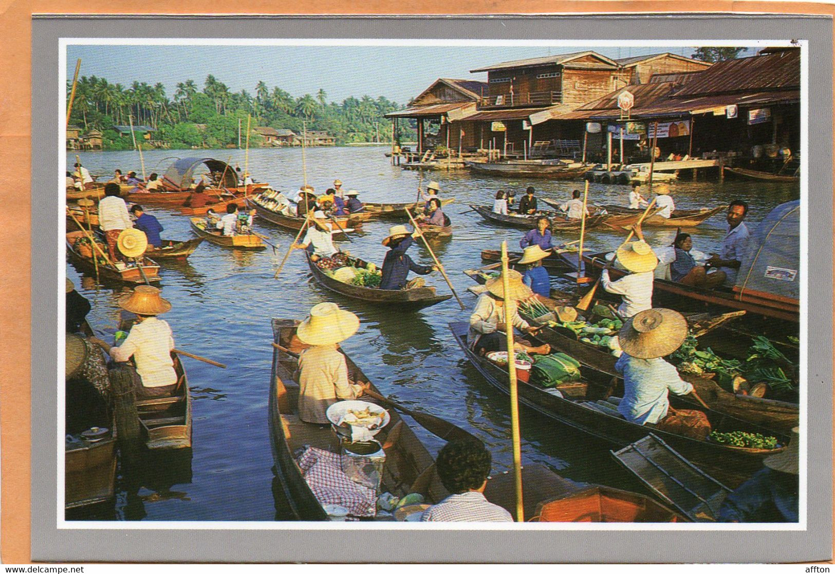 Bangkok Thailand Old Postcard - Thaïlande