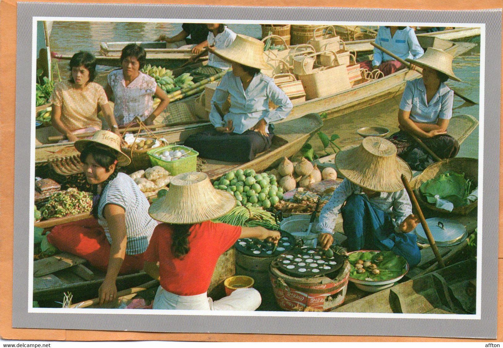 Bangkok Thailand Old Postcard - Thaïlande