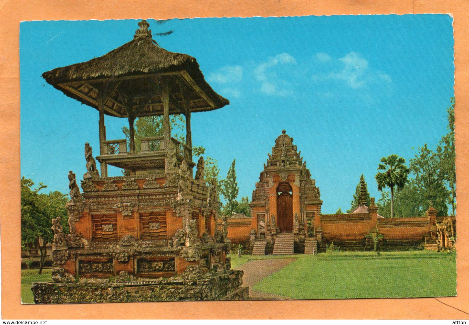 Bangkok Thailand Old Postcard Mailed - Thaïlande