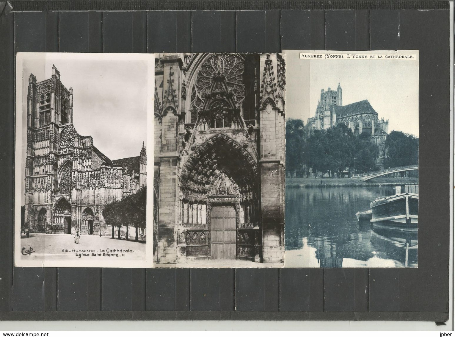France - 9 CP De AUXERRE - Eglises St.Germain, St.Eusèbe, Cathédrale, - Auxerre