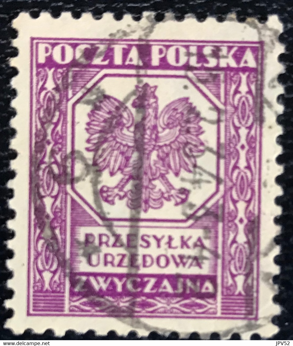 Polska - Polen - P4/5 - (°)used - 1933 - Michel 17 - Wapen - Dienstmarken