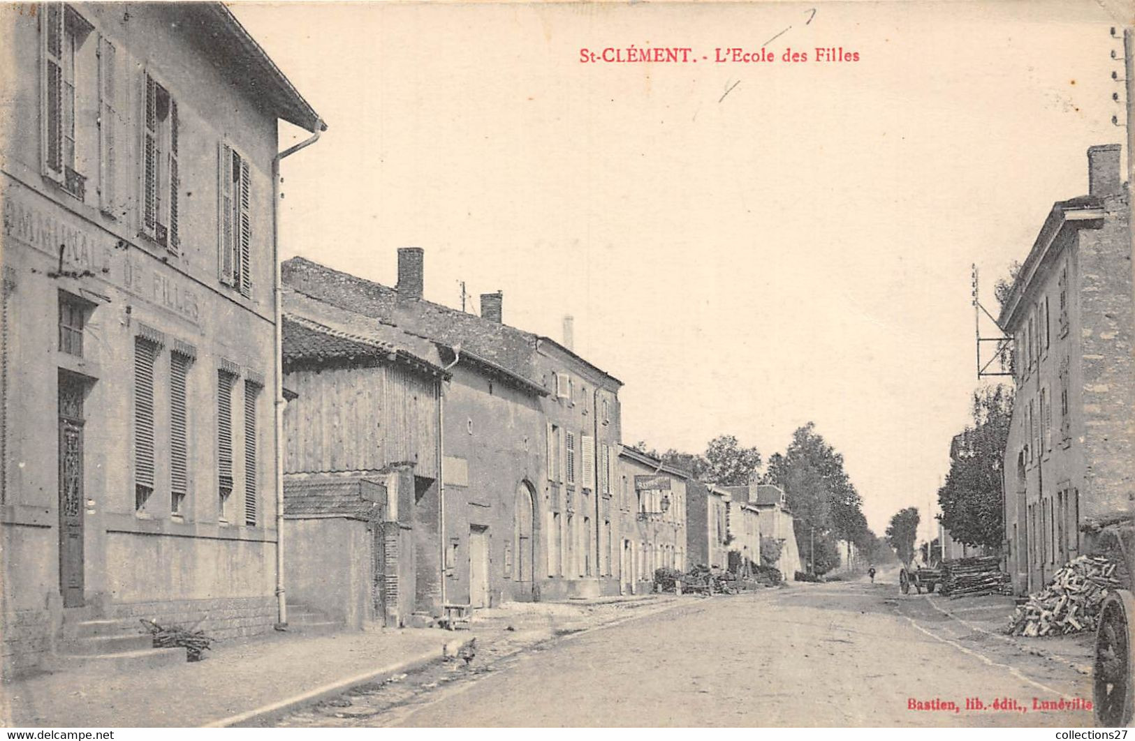 89-SAINT-CLEMENT- L'ECOLE DES FILLES - Saint Clement