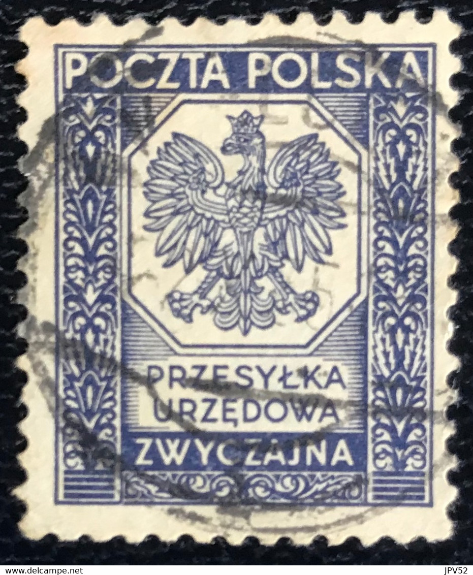 Polska - Polen - P4/5 - (°)used - 1933 - Michel 19 - Wapen - Dienstmarken