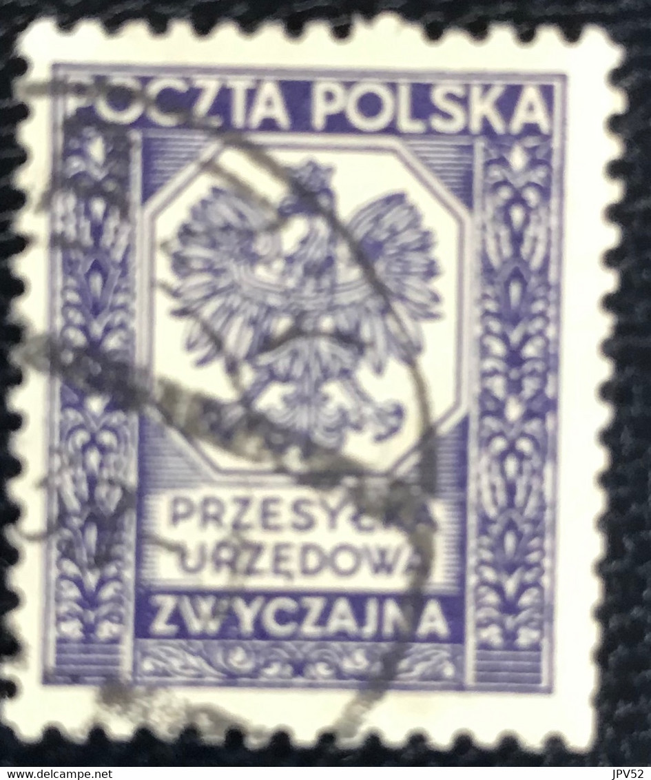 Polska - Polen - P4/5 - (°)used - 1933 - Michel 19 - Wapen - Dienstmarken