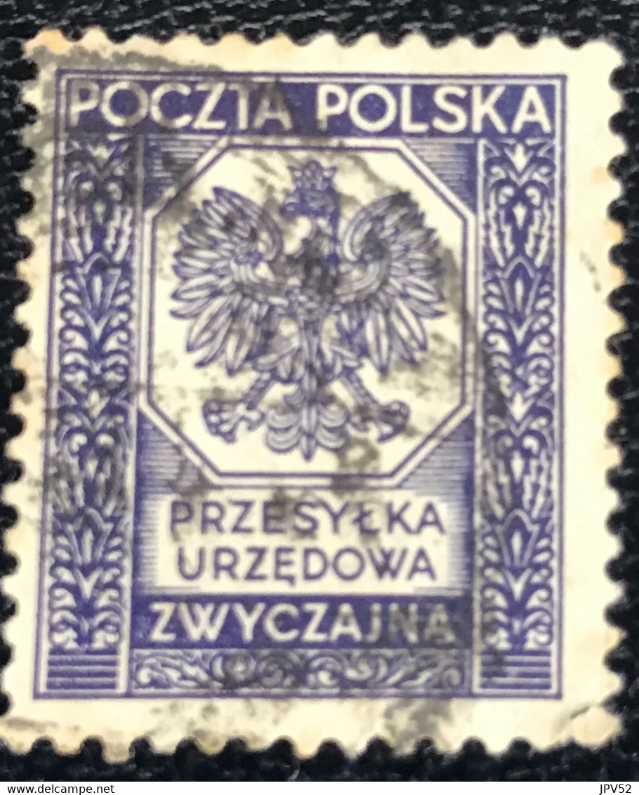 Polska - Polen - P4/5 - (°)used - 1933 - Michel 19 - Wapen - Dienstzegels