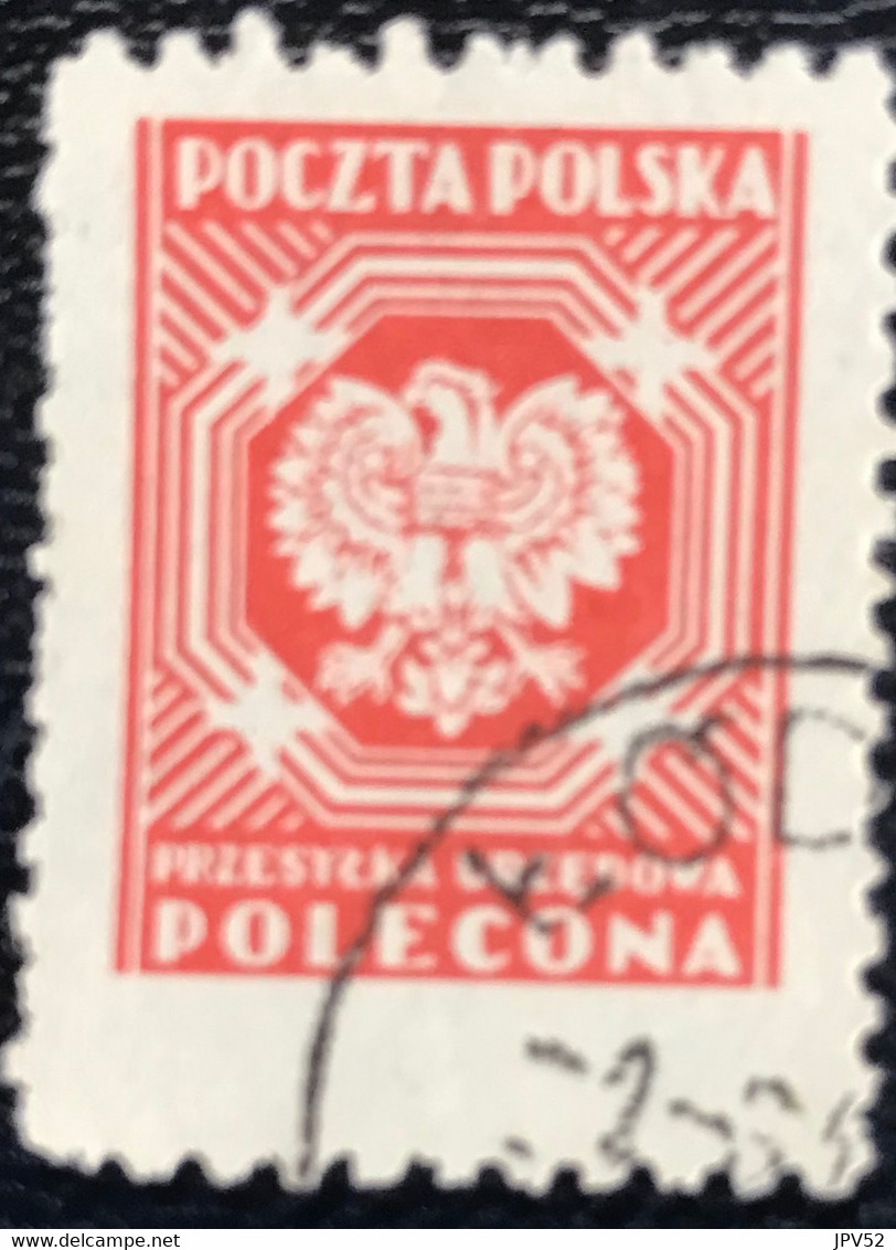 Polska - Polen - P4/5 - (°)used - 1953 - Michel 26 - Wapen - Service