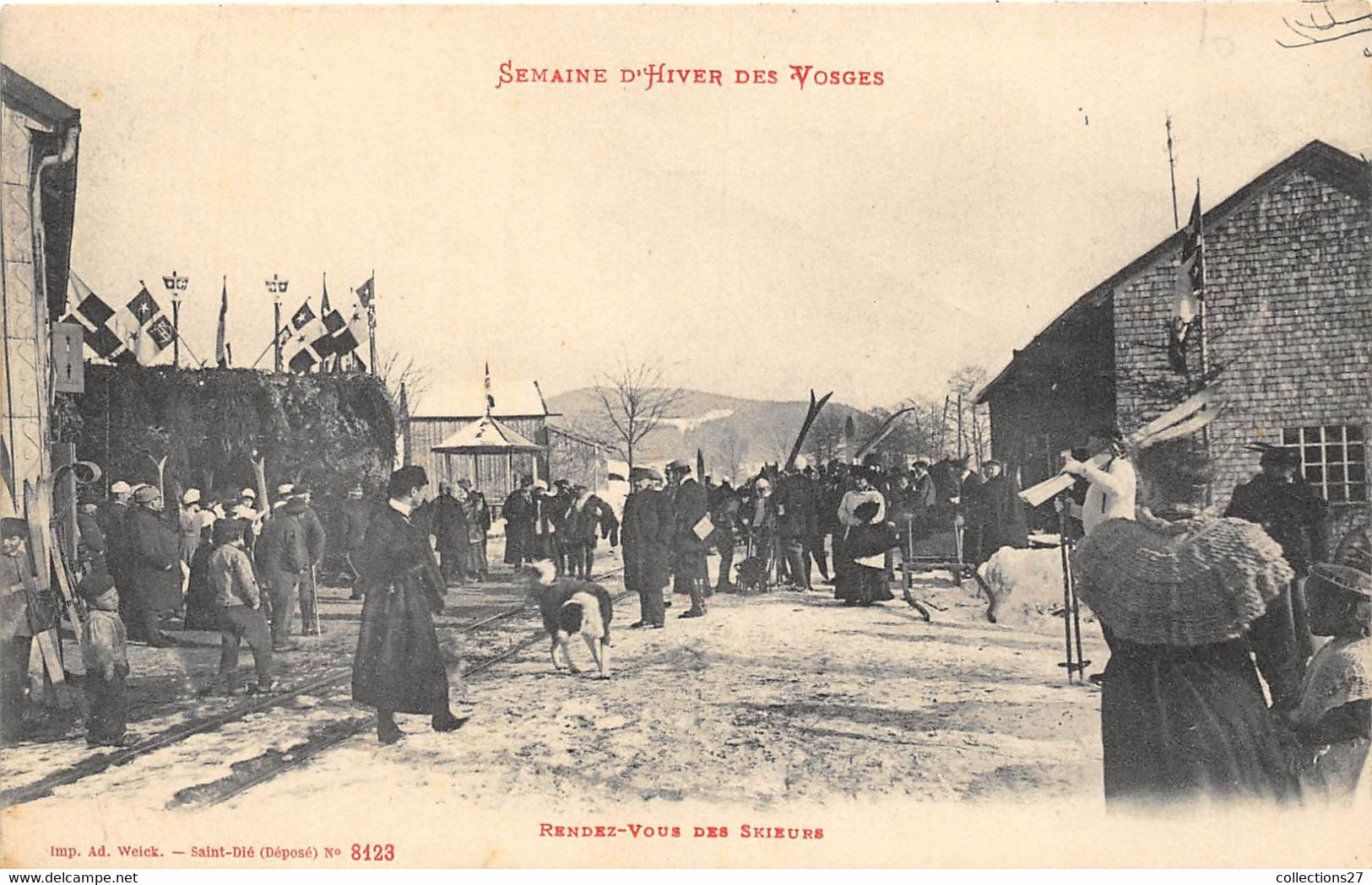 88-SEMAINE D'HIVER DES VOSGES- RENDEZ-VOUS DES SKIEURS - Saint Die