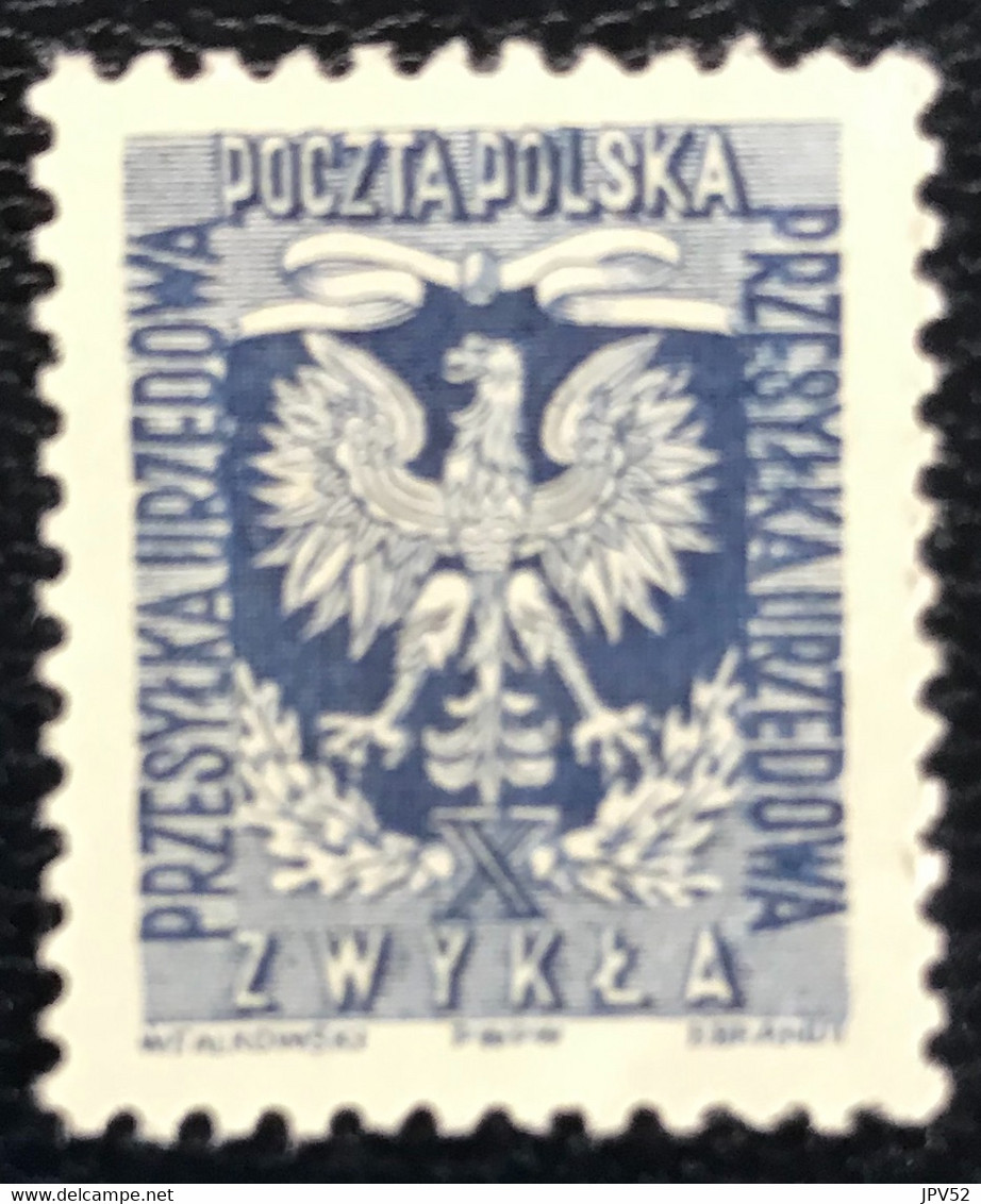 Polska - Polen - P4/5 - MNH - 1954 - Michel 27 - Staatswapen - Dienstmarken