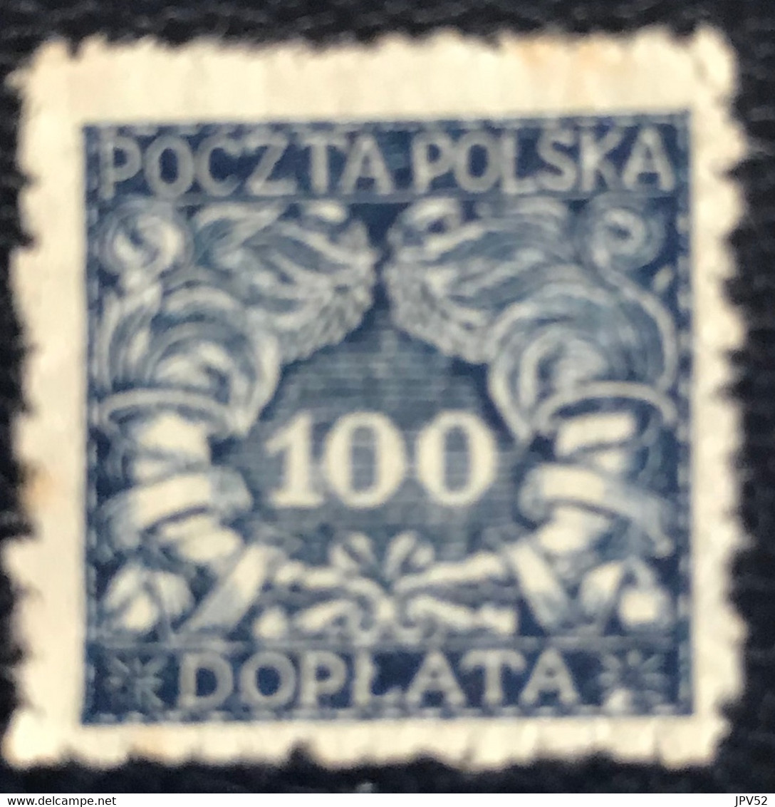 Polska - Polen - P4/5 - Mng - 1919 - Michel 20x - Port - Taxe